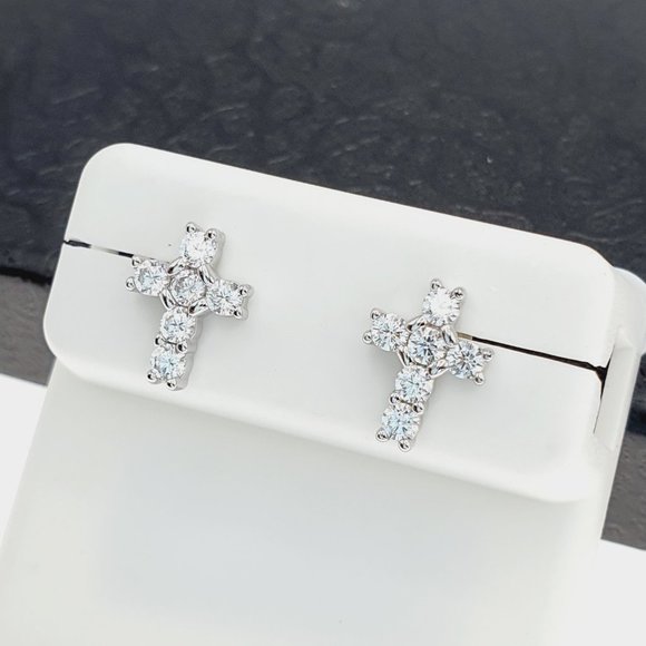 - "925 sterling silver luxury CZ earrings for women/girls, Best for gift… - Picture 2 of 11